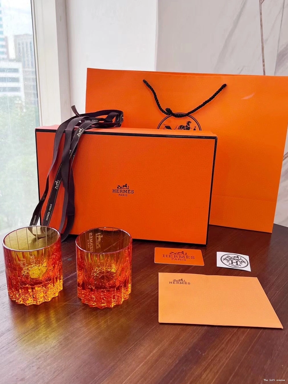 CUPS GLASSWARE HERMES 0813